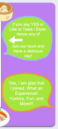 NY Food Tours Dialogues